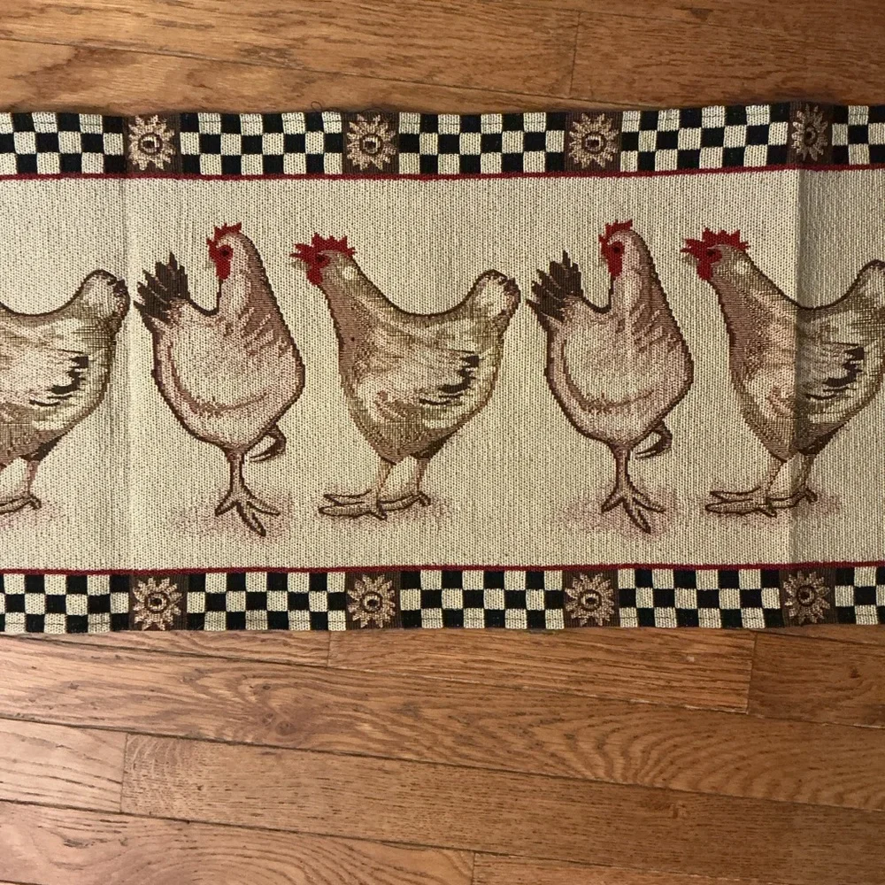 Farmhouse Chicken Tapestry‎